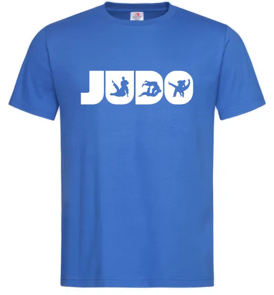 Мужская футболка Judo Ярко-синий фото