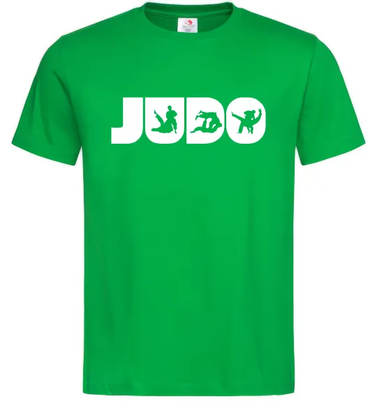 Мужская футболка Judo Зеленый фото