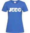 Женская футболка Judo Ярко-синий фото