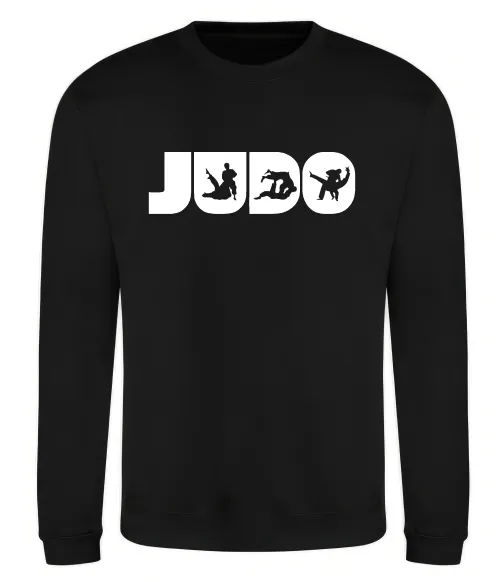 Свитшот Judo Черный фото
