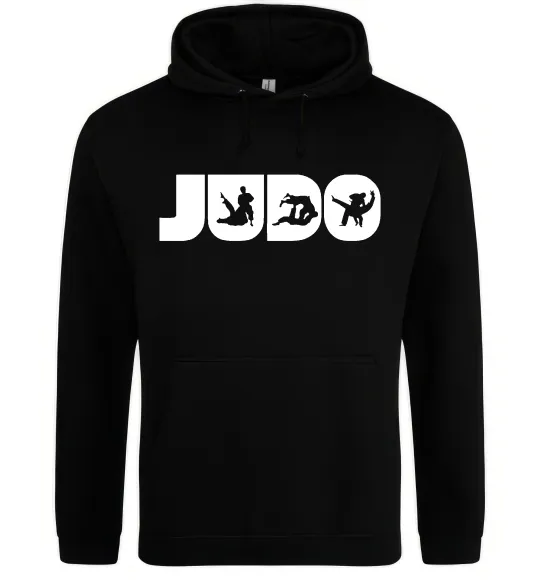Женская толстовка (худи) Judo Черный фото