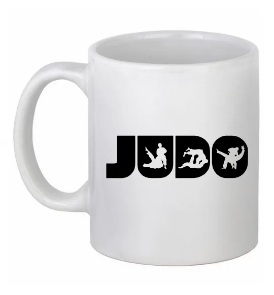 Чашка керамическая Judo Белый фото