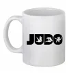 Чашка керамическая Judo Белый фото