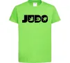 Детская футболка Judo Лаймовый фото