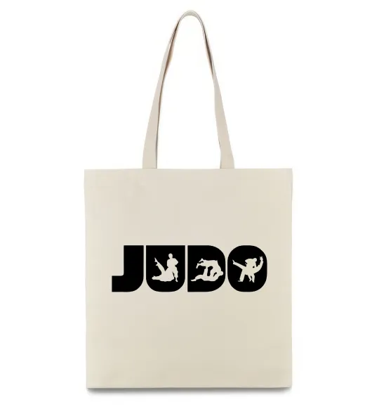 Эко-сумка Judo Бежевый фото