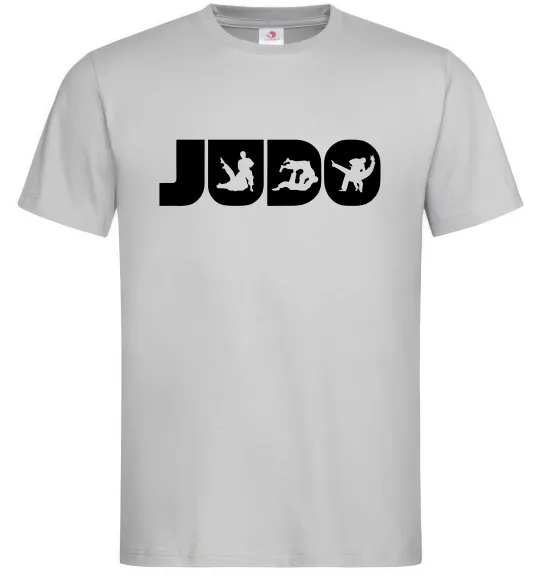 Мужская футболка Judo Серый фото