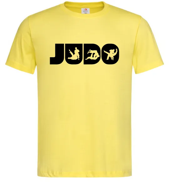 Мужская футболка Judo Лимонный фото
