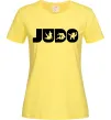 Женская футболка Judo Лимонный фото