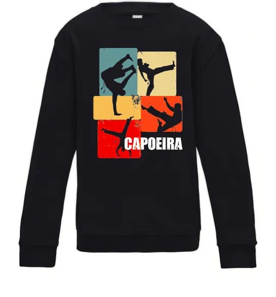 Детский Свитшот Capoeira Черный фото