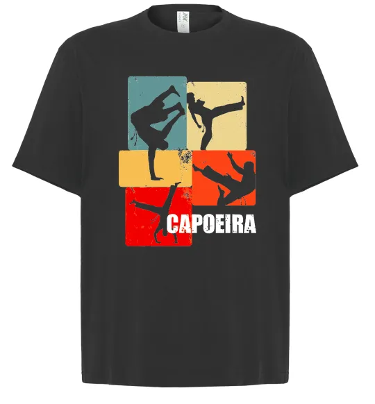 Футболка Оверсайз Capoeira Черный фото