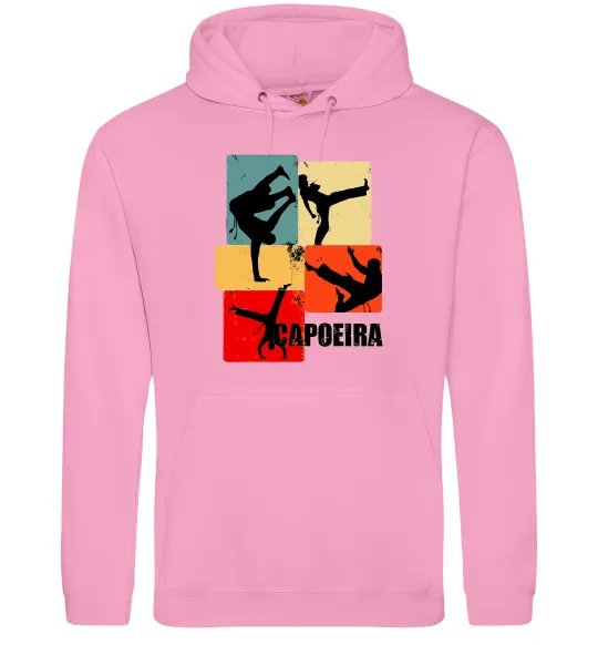 Женская толстовка (худи) Capoeira Розовый фото