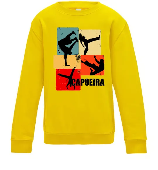 Детский Свитшот Capoeira Солнечно желтый фото