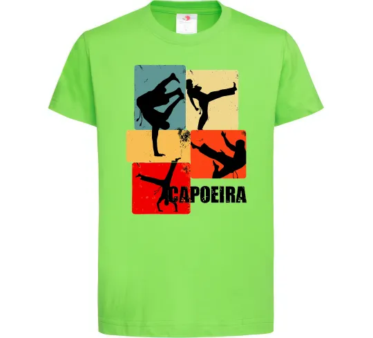 Детская футболка Capoeira Лаймовый фото