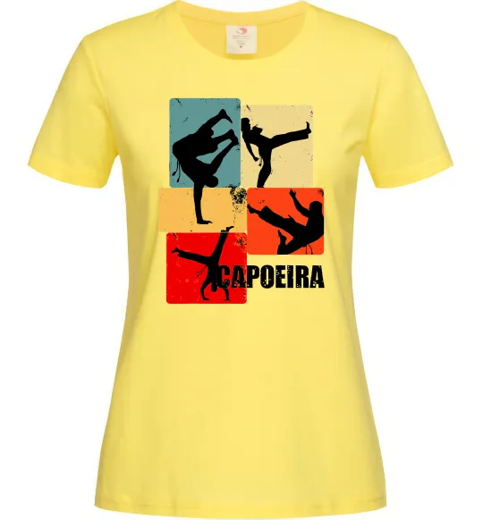 Женская футболка Capoeira Лимонный фото