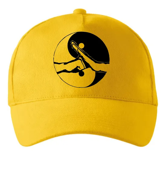 Кепка Інь Янь руки Солнечно желтый фото