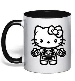 Чашка с цветной ручкой