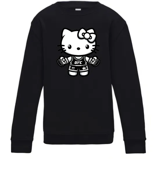 Детский Свитшот UFC Kitty Черный фото