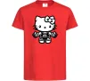 Детская футболка UFC Kitty Красный фото