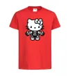 Дитяча футболка UFC Kitty Червоний фото