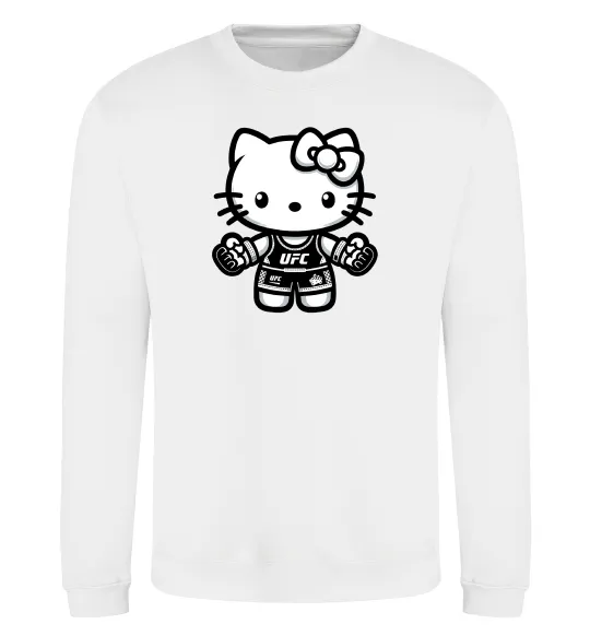 Світшот UFC Kitty Білий фото