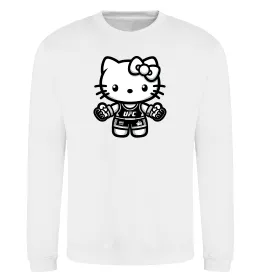 Світшот UFC Kitty Білий фото