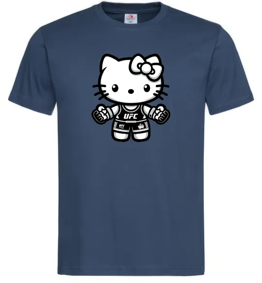 Мужская футболка UFC Kitty Темно-синий фото