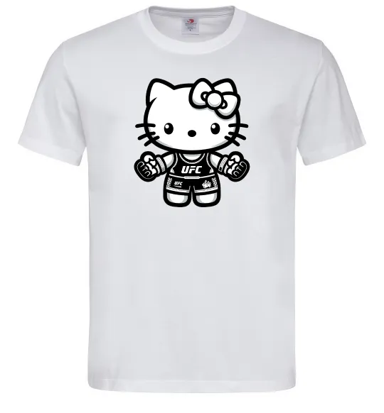 Мужская футболка UFC Kitty Белый фото