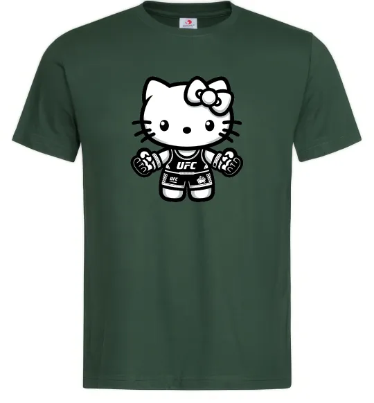Мужская футболка UFC Kitty Темно-зеленый фото