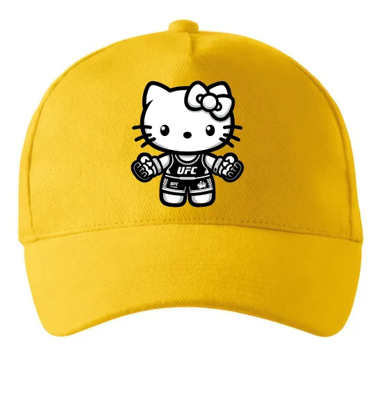 Кепка UFC Kitty Солнечно желтый фото
