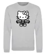 Свитшот UFC Kitty Серый меланж фото