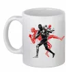 Чашка керамическая UFC fighter Белый фото