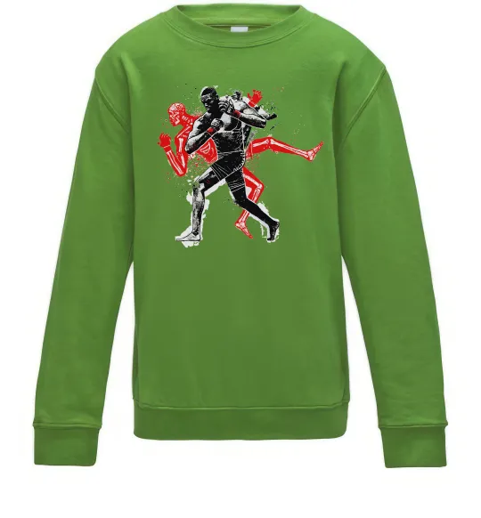 Детский Свитшот UFC fighter Лаймовый фото