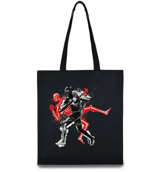 Эко-сумка UFC fighter Черный фото