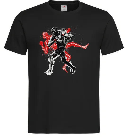 Мужская футболка UFC fighter Черный фото