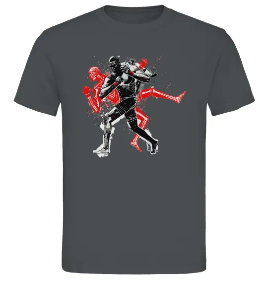 Мужская футболка UFC fighter Графит фото