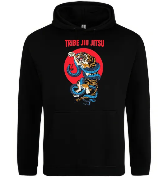 Мужская толстовка (худи) Tribe Jiu Jitsu Черный фото