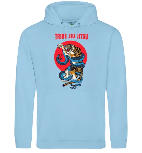 Женская толстовка (худи) Tribe Jiu Jitsu Голубой фото