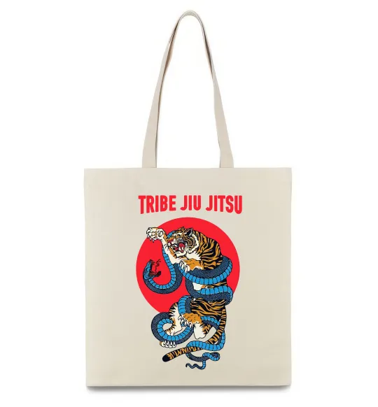 Эко-сумка Tribe Jiu Jitsu Бежевый фото