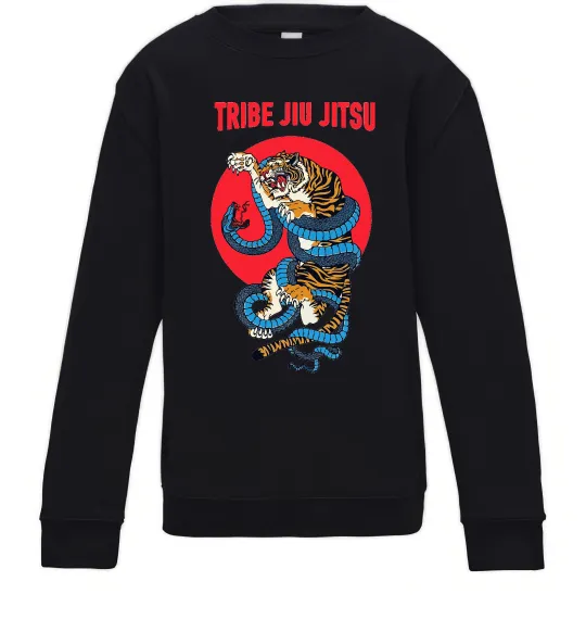 Детский Свитшот Tribe Jiu Jitsu Черный фото