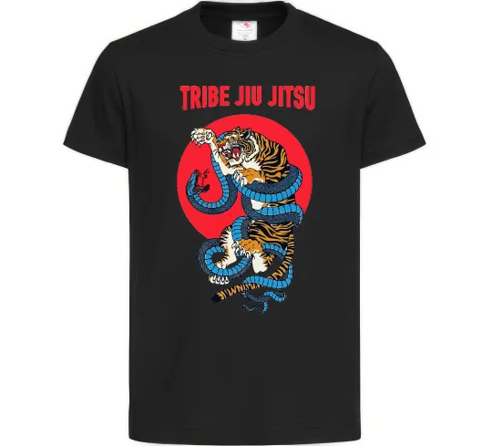 Детская футболка Tribe Jiu Jitsu Черный фото