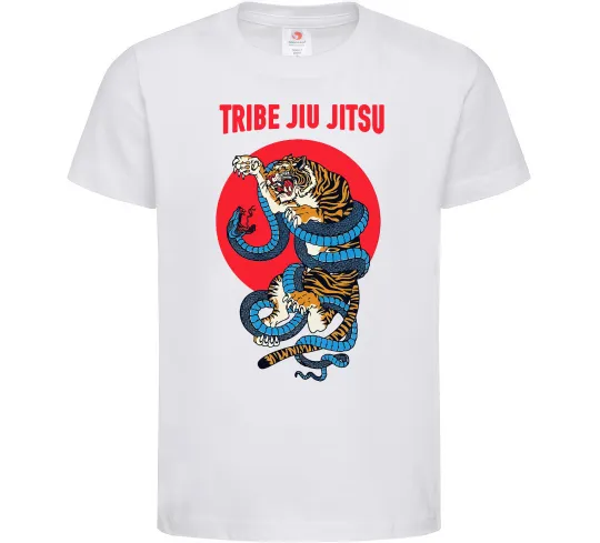 Детская футболка Tribe Jiu Jitsu Белый фото