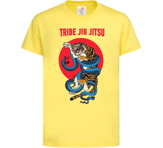 Детская футболка Tribe Jiu Jitsu Лимонный фото