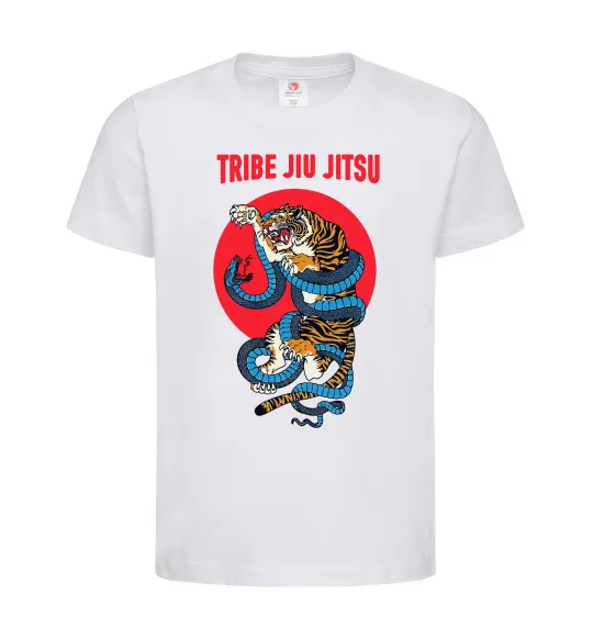 Детская футболка Tribe Jiu Jitsu Белый фото