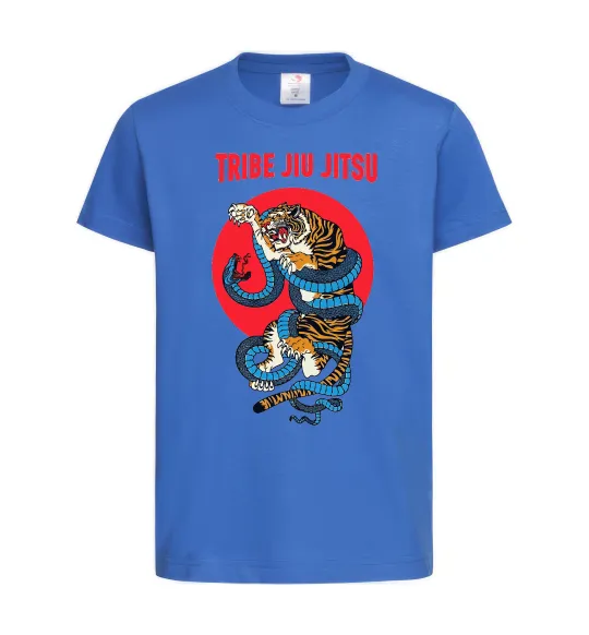 Детская футболка Tribe Jiu Jitsu Ярко-синий фото