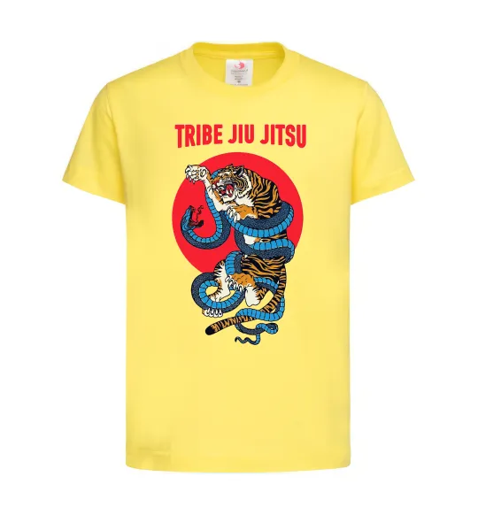 Детская футболка Tribe Jiu Jitsu Лимонный фото