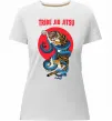 Женская премиум футболка Tribe Jiu Jitsu Белый фото