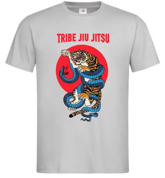 Мужская футболка Tribe Jiu Jitsu Серый фото