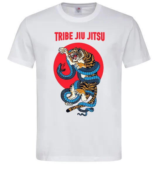 Мужская футболка Tribe Jiu Jitsu Белый фото