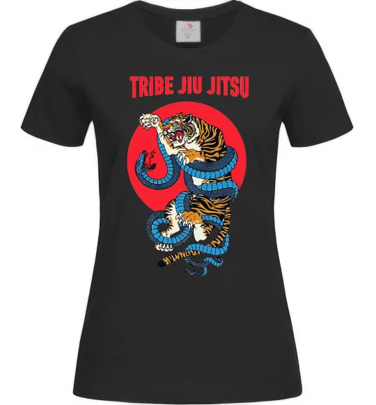 Женская футболка Tribe Jiu Jitsu Черный фото
