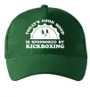 Кепка Kickboxing good mood Темно-зеленый фото